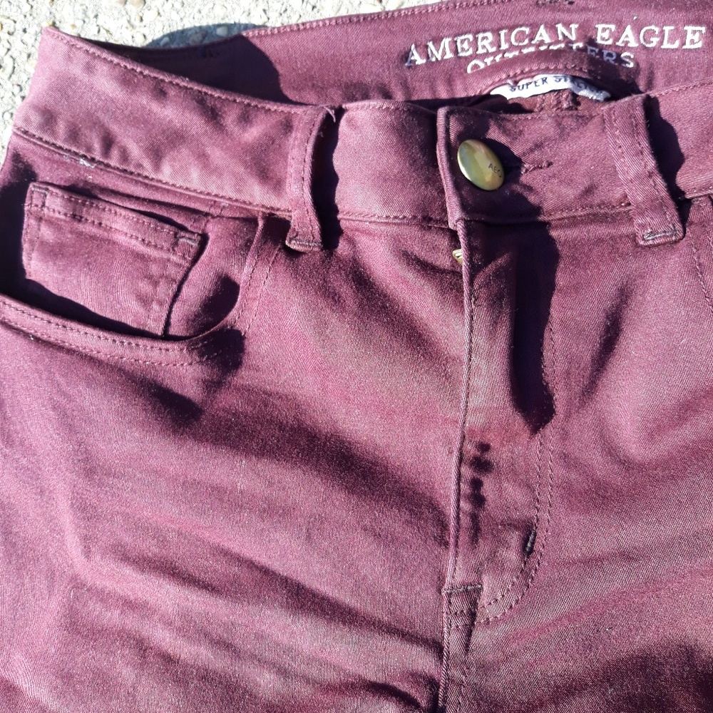 American Eagle Cutoff Shorties Euc! - image 3